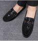 Loafers Casual Leather Leather Shoes Men's Gauntlets Casual Shoes Soft Sole Lazy Doudou Shoes_vogvips.com
