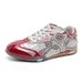 2026 Summer New Men's And Women's Sports Ballet With Thin Sole, Breathable Mesh, Red German Training_vogvips.com