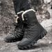 Women's Cotton Shoes, Warm Men's And Women's Snow Boots, Casual High Top Outdoor Hiking Shoes_vogvips.com