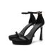 MTX 113-1 One-Strap Thin Heel Sandals Summer Sexy Waterproof Platform High Heels Comfortable For Women_vogvips.com