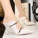 1788-1 European And American Style Fashionable Sexy Nightclub Women's Shoes, Stiletto High Heels With Sequin Fabric_vogvips.com