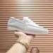 High-End Summer Breathable Couple Loafers Men Genuine Leather White Soft Sole Trendy Moccasins_vogvips.com