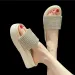 Rimocy Fashion Rhinestone Chunky Women Summer Thick Platform Wedges Slippers Woman Casual Non Slip Slide Sandals Female_vogvips.com