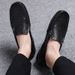 2025 Large Size Spring And Autumn Hollow Out Loafers Men Breathable British Style Perforated Slip-On Driving Shoes_vogvips.com