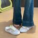 Tide Half To White Shoes Schoolgirl Casual Shoes Board Shoes Internet Celebrity Street Shot_vogvips.com