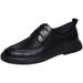 TerraStride Autumn Winter Cotton 2025 Thick Sole Warm Soft Surface Business Casual Leather Men's Work Shoes Fleece Lined Style_vogvips.com