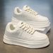 2026 Spring High-End Versatile Low-Top Casual Sneakers, Men's Sports Thick-Soled Height-Increasing Leather White Shoes_vogvips.com