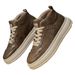 European Warm Series 2025 New Autumn Martin Yellow Boots British Style Hiking Work Sneakers Business Casual Shoes_vogvips.com
