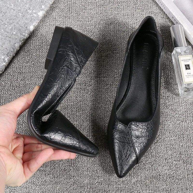 Studded Nude High Heels Women Thin Heel 2025 Spring Autumn New Pointed Toe Versatile Internet Celebrity Sexy Backless_vogvips.com