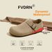 Waterproof Women's Flat Shoes Soft Sole Cowhide Loafers New Autumn Winter 3cm New_vogvips.com