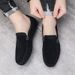 SHLIANG New Men's Loafers Breathable Shoes Comfort Plaid Leather Casual Shoes For Men Slip On Concise Quality Drive Men Sneakers X0033_vogvips.com