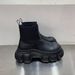 Tire For Women 2023 New Autumn Thick Sole Height Increasing Smok Tube Marti Slimming Short Boots_vogvips.com