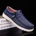Euro Step Hot Selling Men's Canvas Casual Slip-On Lightweight Comfortable Cloth Driving Shoes Loafers_vogvips.com