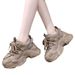 Large Size Dad For Women 41 To 43 Spring And Autumn New Style Super Feet Wide Fat Thick Bottom Hot Sports Shoes 42_vogvips.com