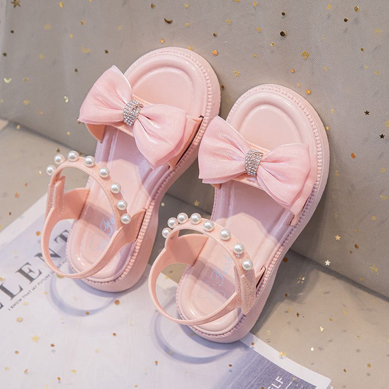 Girls' New Sandals Fashion Summer Little Princess Toddler Kids Internet Celebrity Soft Sole Korean Style Baby Non-Slip_vogvips.com