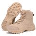 High Top Large Size Outdoor Field Training Military Boots Fleece Outdoor Training Hiking Shoes_vogvips.com