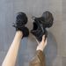 Dad Sneakers Air Cushion 2025 Spring New Thick Sole Height Increasing Sports Casual Women Functional Style Dance Shoes_vogvips.com
