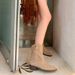 Women's Short Thick Heel Pointed Toe Western Cowboy 2025 New Martin Spring Autumn Summer Slim Mouth Boots_vogvips.com