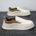 Men's shoes spring new low-top men's board shoes all men's shoes a step off Sports casual shoes_vogvips.com