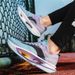 Men Running Shoes Woman Trainer Race Breathable Couple Sneakers Men Sneakers Lace Up Toe Cushioning Shoes For Men Carbon Plate_vogvips.com