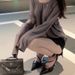 Huidong Women's Shoes Wholesale Pointed Toe High Heels 2021 New Summer Hollow Black Irregular Heel One-Piece_vogvips.com