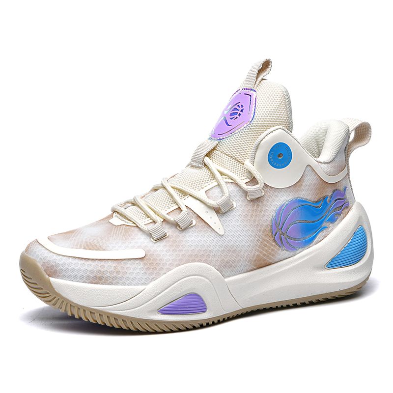 2024 Breathable New Men's And Women's High Top Basketball Shoes Rubber Soft Soled Athletes Casual Student Shoes Comforta_vogvips.com