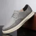 High Quality Leather Men's Breathable Dress Shoe Elastic Wear-Resistant Soft Sole Business Casual Oxford Shoes_vogvips.com