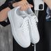 Low Cut Board Trendy Autumn New Item Internet Famous White Men's Youth Versatile Thick Soled Casual Shoes_vogvips.com