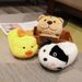 Autumn Winter Plush Cartoon Dog Full Coverage Indoor High-Quality Couple Slippers Home Cotton_vogvips.com