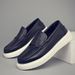 Euro Step 【Top Layer Cowhide】Men's Genuine Loafers Slip-On Driving Wear-Resistant Moccasins Casual Leather Shoes_vogvips.com