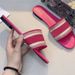 New Hot-selling Ladies Slippers, D-brand Embroidered Flat Slippers Women, Suitable For Outdoor Wear,_vogvips.com