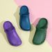 Surgical Doctor Nurse Operating Room Slippers Laboratory Unisex Non-Slip EVA Closed-Toe Cleanroom Work Shoes_vogvips.com