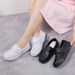Spring Velcro Soft Soled Air Cushion Small White Shoes Professional Nurse Shoes Hospital Work Shoes Single Shoes_vogvips.com