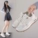 Breathable Dad Shoes Female Student Casual Shoes Female Platform Running Shoes Female_vogvips.com