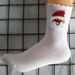 Socks Santa Claus Head Socks Holiday Gift Women's Socks Student Mid Tube Sports Casual Cotton Socks Christmas Socks Women's Warm_vogvips.com