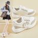 2025 Spring Dad New Korean Edition Ins Female Students Thick Bottom Height Increasing Sports And Leisure Shoes Street_vogvips.com