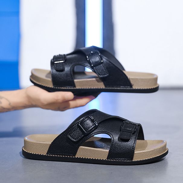 Summer Sandals Men's Casual Slippers 2025 New Wear, Sport, Driving, Dual Purpose Wear Resistant Beach Coolers_vogvips.com