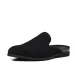 Men's Slip-On Loafers Summer 2025 Style No-Back Half Slippers Matte Leather Easy-To-Wear Casual Shoes Rubber Sole Adult_vogvips.com