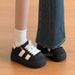 Ugly-cute Thick-soled Height-increasing Casual Sneakers For Petite Women, 2026 Autumn New Retro Versatile Chunky Shoes_vogvips.com
