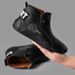 European Warm Series Autumn Winter New Plus Size Men's High-top Martin Boots With Cotton Lining And Zipper_vogvips.com