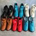 Plus Size Cotton Short Boots Women's Hand-sewn Thick Cowhide Sole Soft Comfortable Fleece Lined Warm Mom Shoes_vogvips.com
