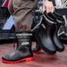 German Imported Mid-calf Rain Boots, Waterproof, Non-slip, Wear-resistant, Men's Water Shoes, 2025 New Autumn And Winter_vogvips.com