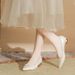Women's Shoes Shoes For Women, Daily Wear, Apricot Bridesmaid Shoes, Fashionable And Elegant High Heels For Women, Thick Heels, Maternity Shoes_vogvips.com