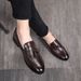 Autumn Style Business And Leisure Small Leather Shoes For Men, Korean Version, Young Hairstylist, Pointed Fashion Men's_vogvips.com