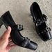 Small And High-end 7 Cm Heels, Dark Pig Ballet Spicy Girl Single Shoes, Cowhide High Heels_vogvips.com