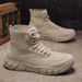 European Warm Series Summer Martin Boots For Men Casual Men's High-top Korean Style Breathable Height-increasing Sneakers Sports Shoes Trendy_vogvips.com