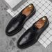 Euro Step 2021 Four Seasons British Brogue Carved Large Size 45 Casual Fashion Trend Business Formal Men's Leather Shoes_vogvips.com
