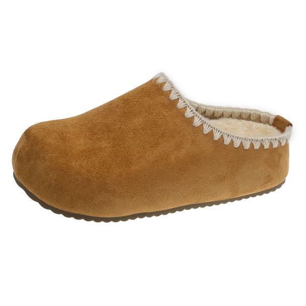 2025 Platform Shoes For Women Autumn New Fashion Versatile Sports Casual Lightweight Retro Closed-Toe Half_vogvips.com