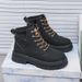 High-top Martin Women, Autumn New British Style Short Korean Version Versatile Thick-soled Casual Work Boots, Snow Boots_vogvips.com