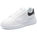 Autumn Men's New Breathable White For Male Students, Korean Version Trendy And Versatile Thick Soled Sports Shoes,_vogvips.com
